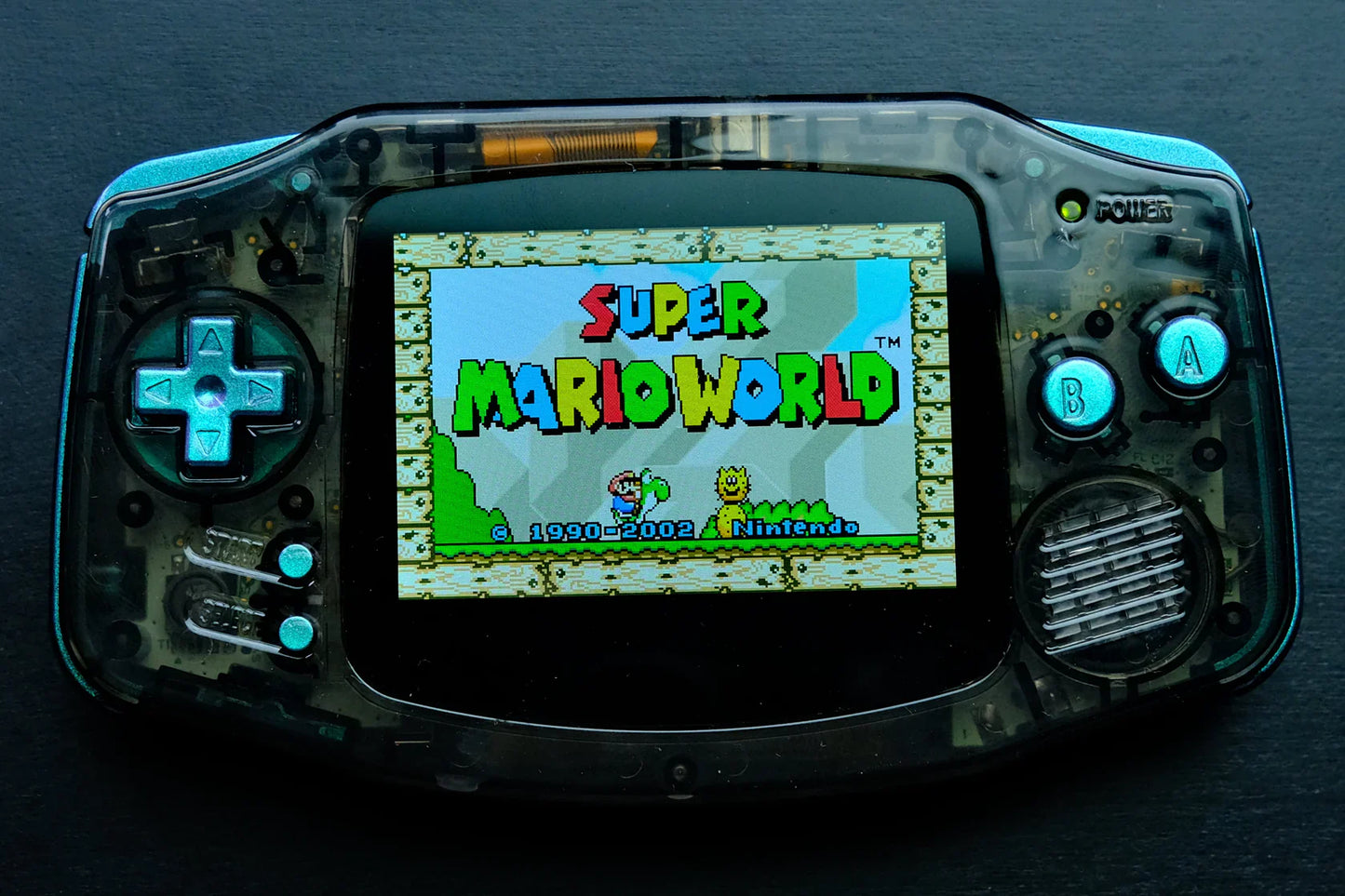 GBA Modded – IPS V5, USB‑C Battery, Clicky L/R, Audio Amp + New Speaker