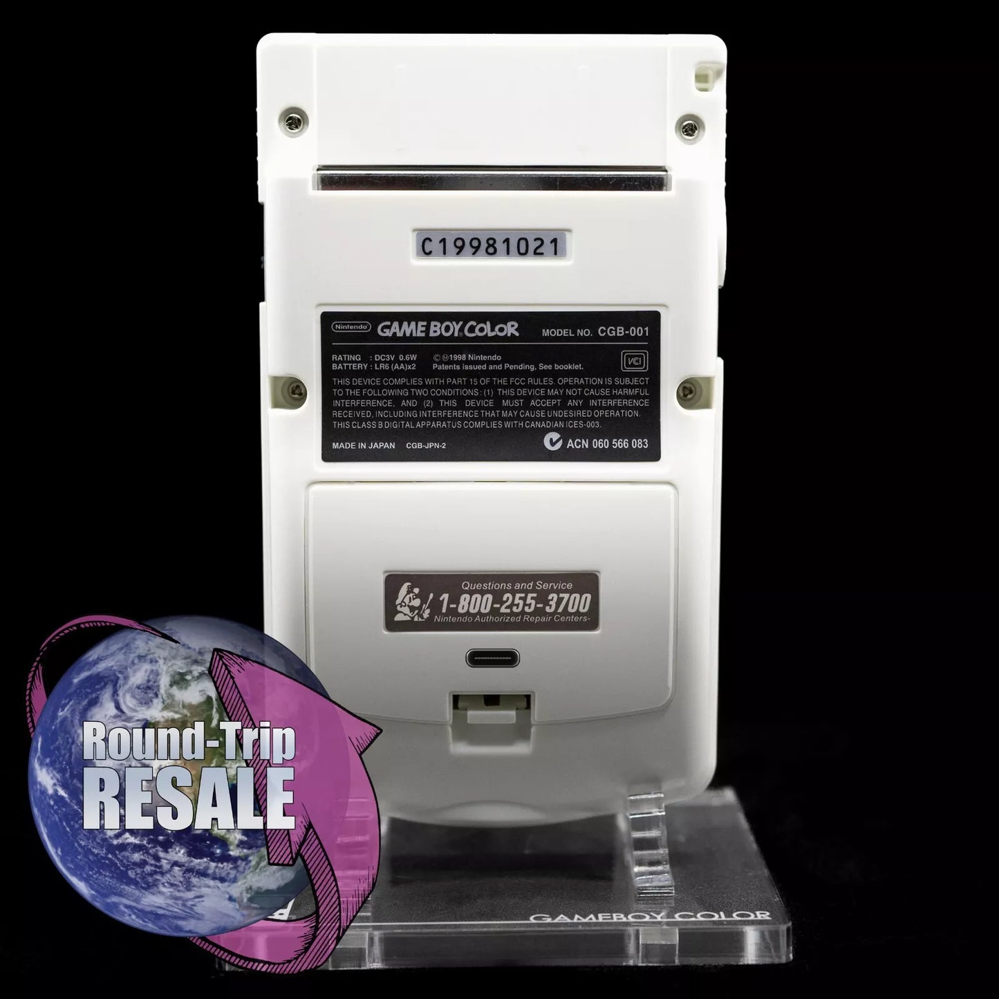 Fully Upgraded Nintendo Game Boy Color – AMOLED Screen, Rechargeable Battery, Ready to Play