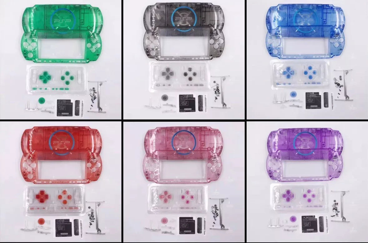 Custom PSP Console Bundle: Includes Battery, Storage, and More