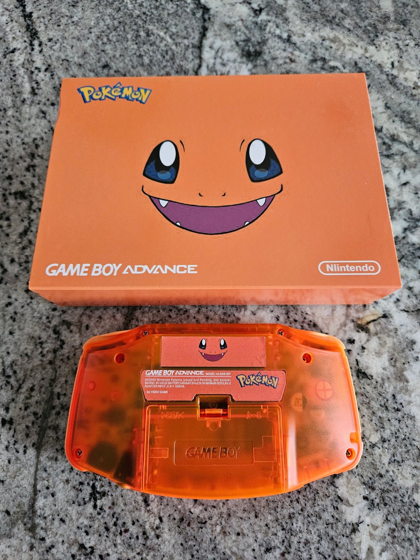 Charmander Gameboy Advance Console New IPS Screen!