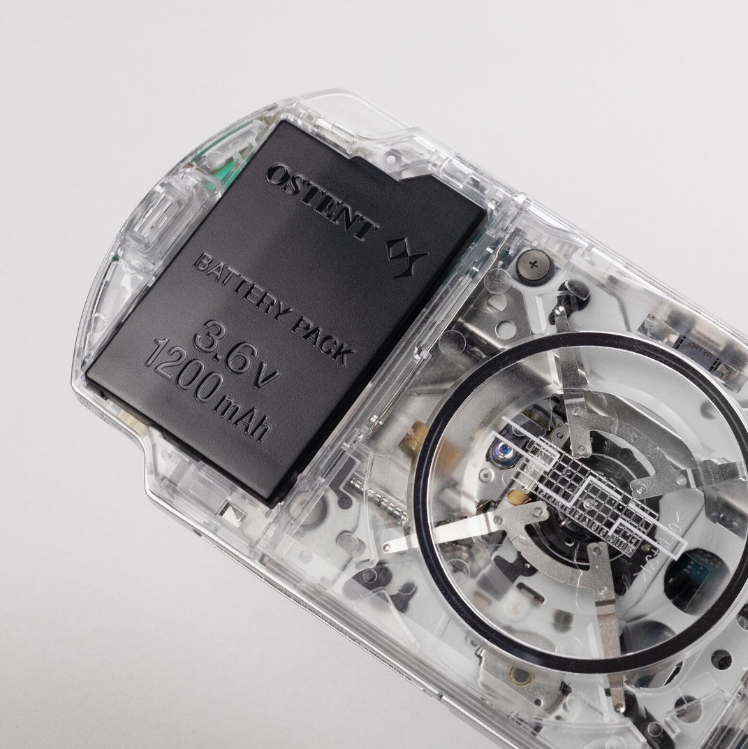 PSP 3000 Portable Clear Stormy Grey Housing Bundle