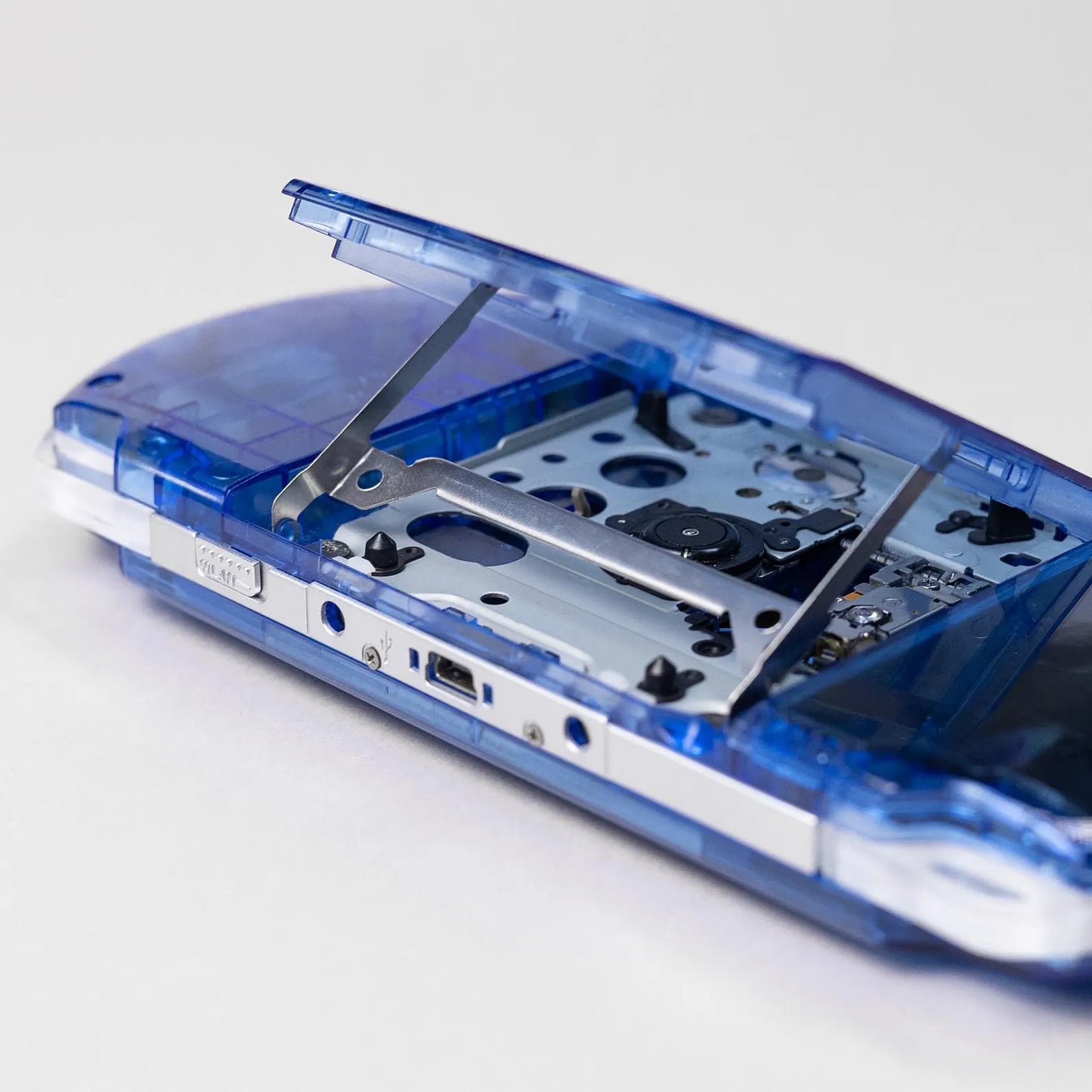 PSP 3000 Portable Clear Lapis Blue Housing Bundle