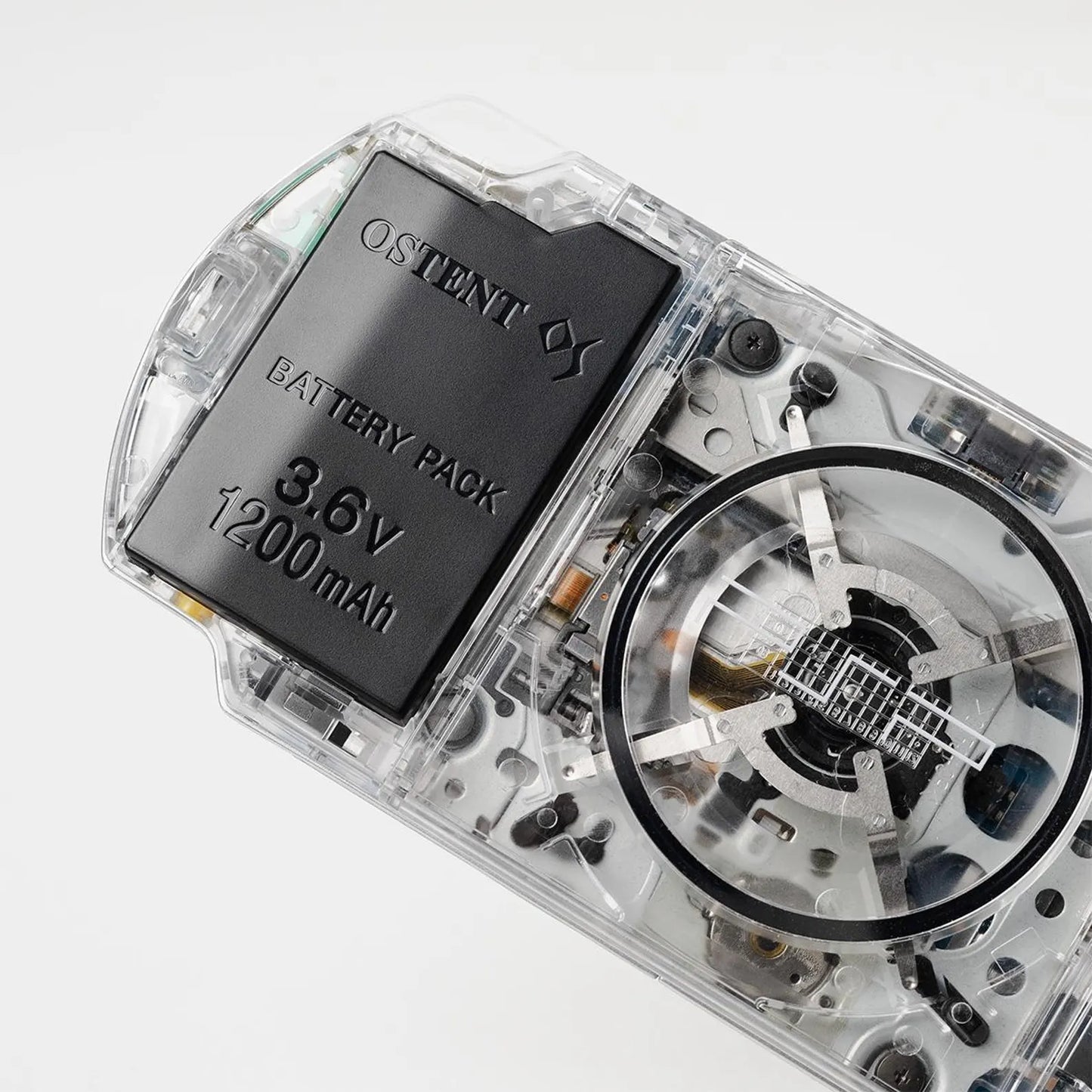 PSP 3000 Portable Obsidian Clear Housing Bundle