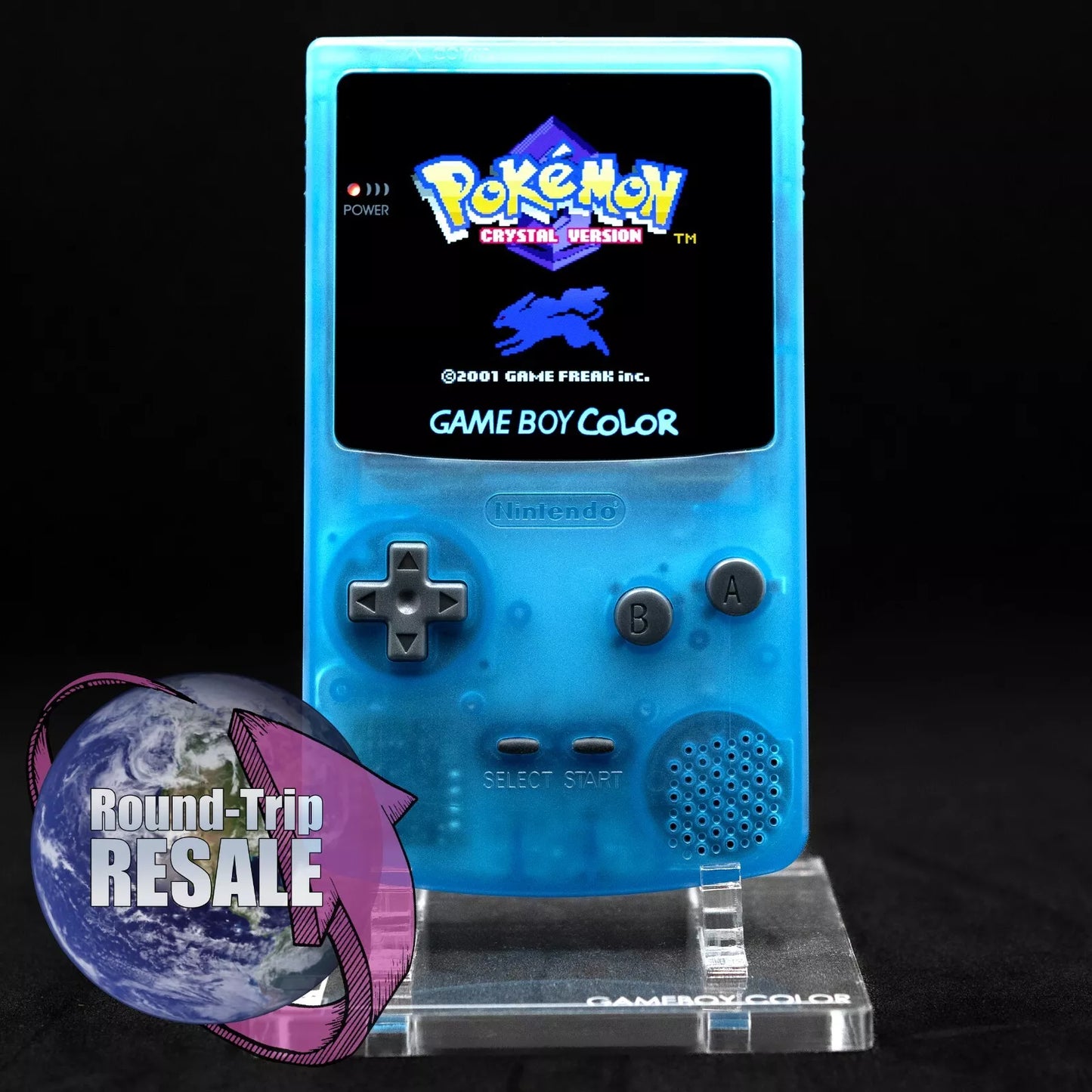 Fully Upgraded Nintendo Game Boy Color – AMOLED Screen, Rechargeable Battery, Ready to Play