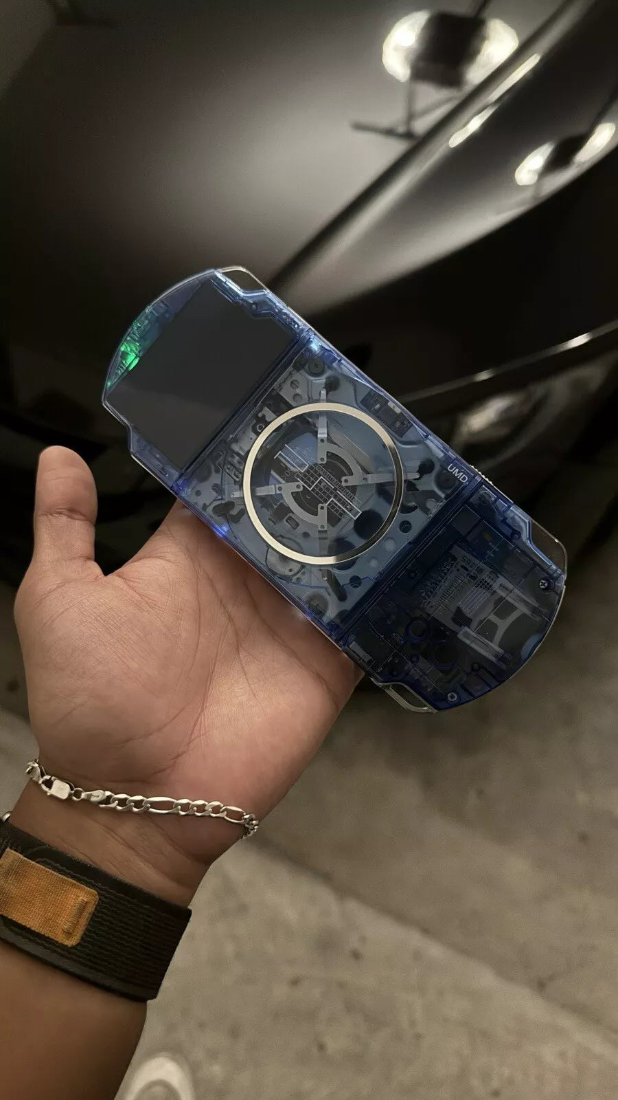 Custom PSP Console Bundle: Includes Battery, Storage, and More