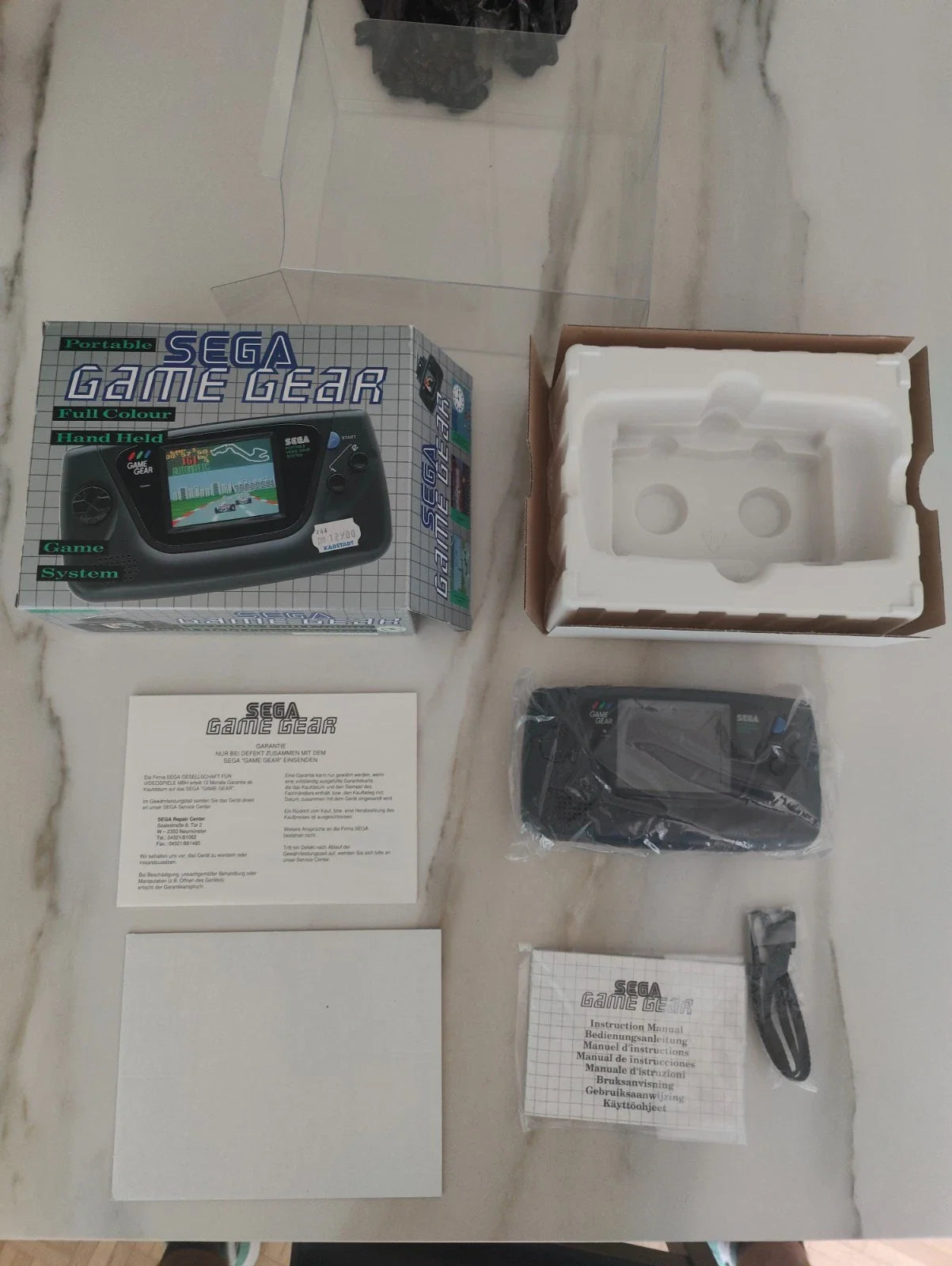 Sega Game Gear Console GG PAL Collector Like NEW