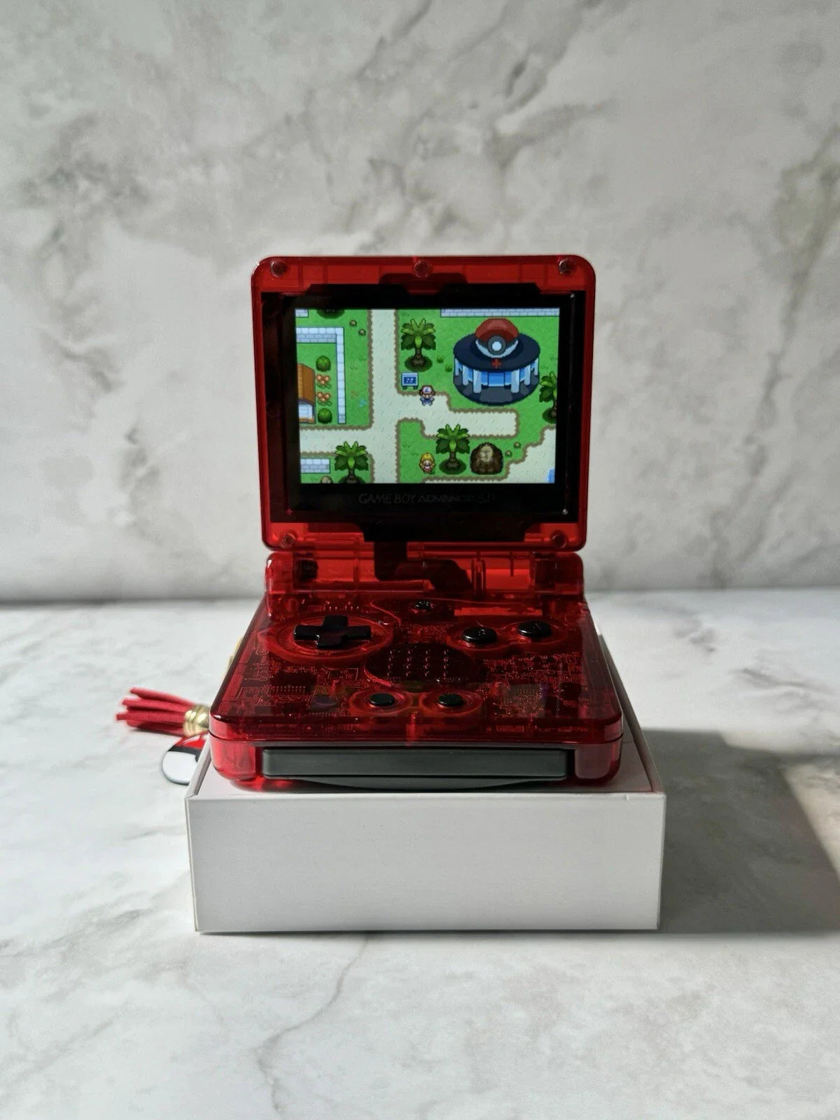 Custom Nintendo GameBoy Advance SP – IPS V5 Screen – Upgraded Retro Console