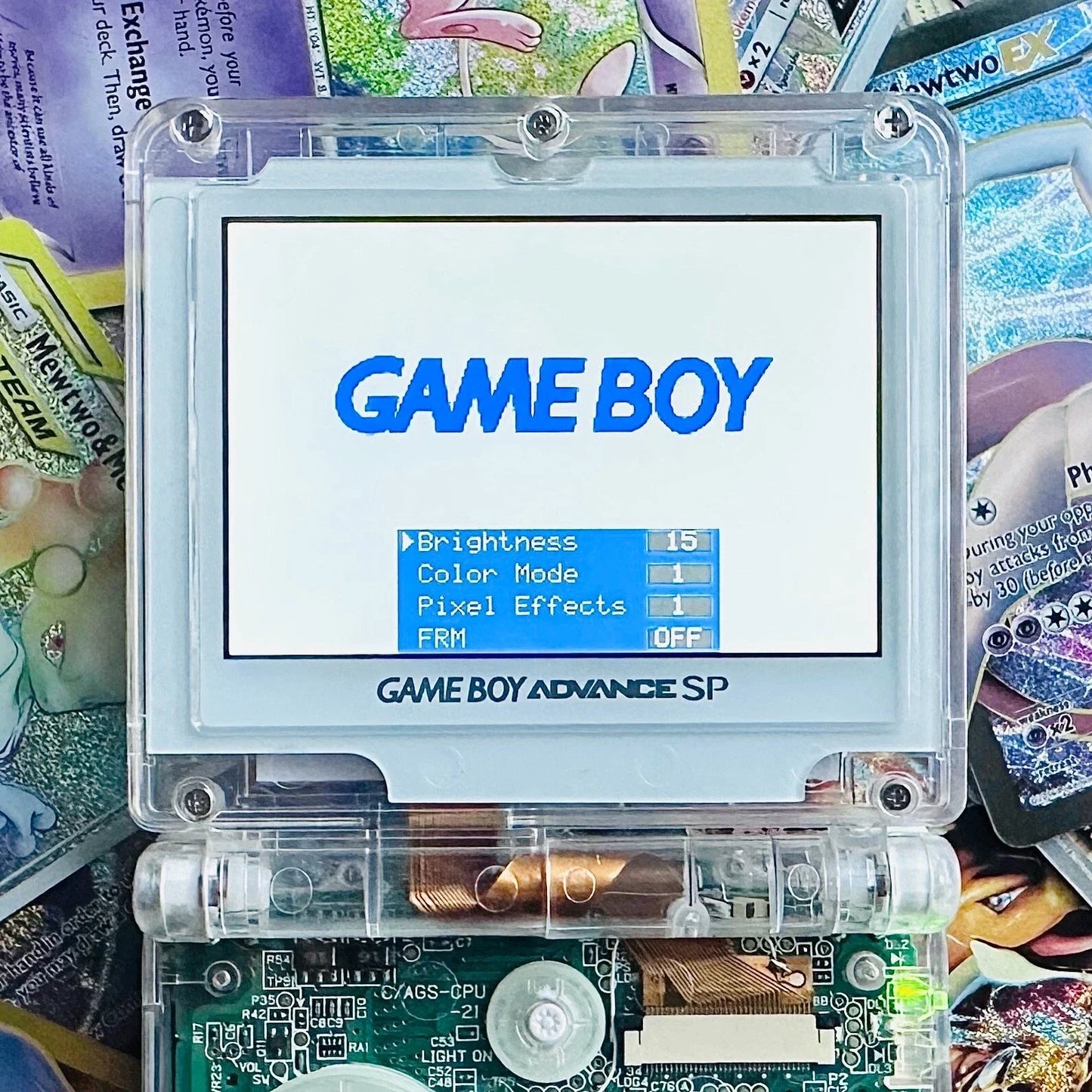 Custom Nintendo GameBoy Advance SP – IPS V5 Screen