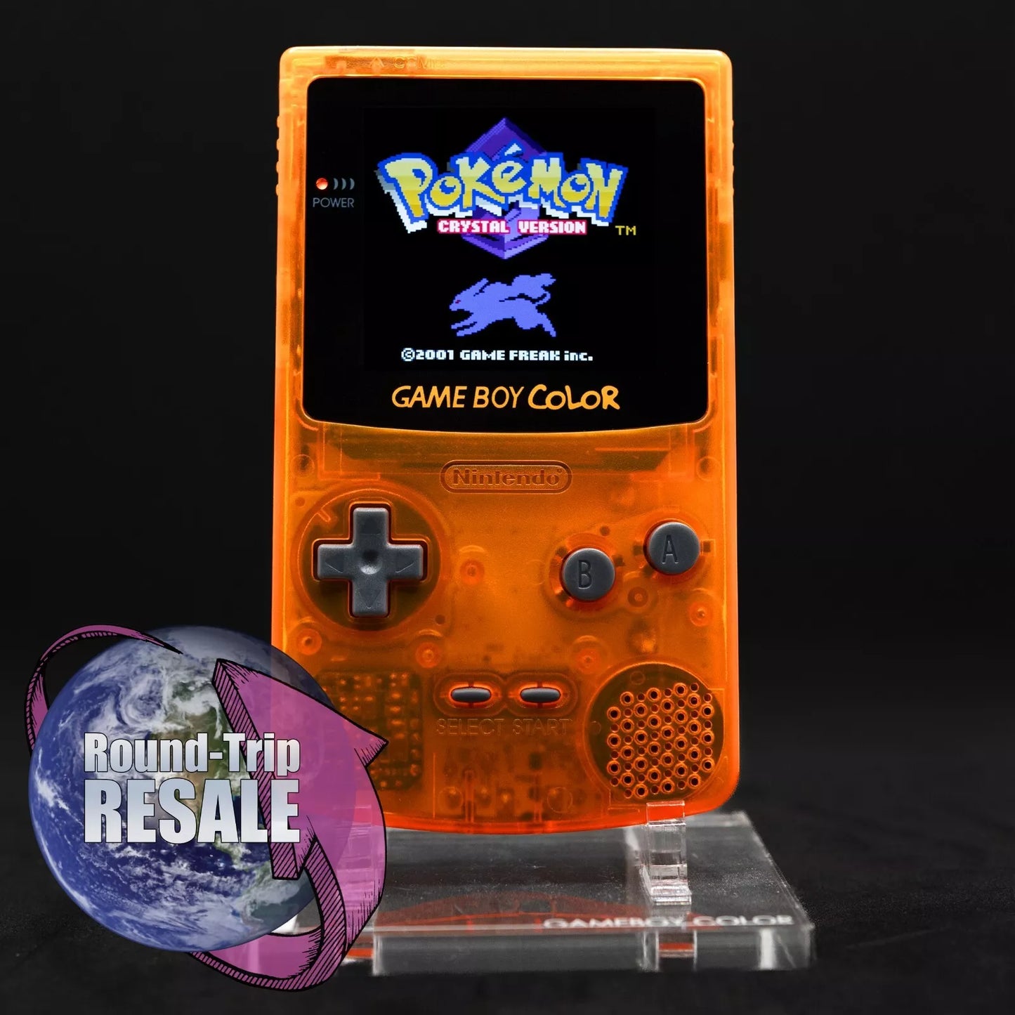 Fully Upgraded Nintendo Game Boy Color – AMOLED Screen, Rechargeable Battery, Ready to Play