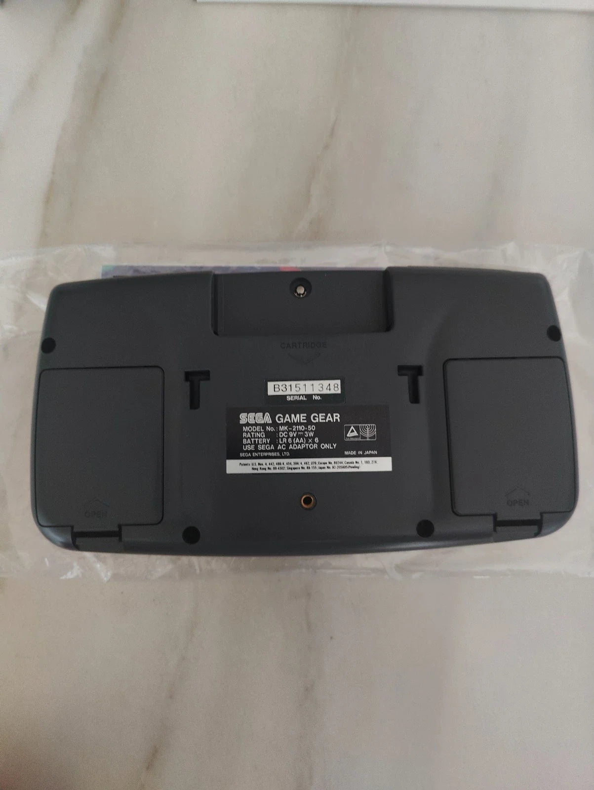 Sega Game Gear Console GG PAL Collector Like NEW