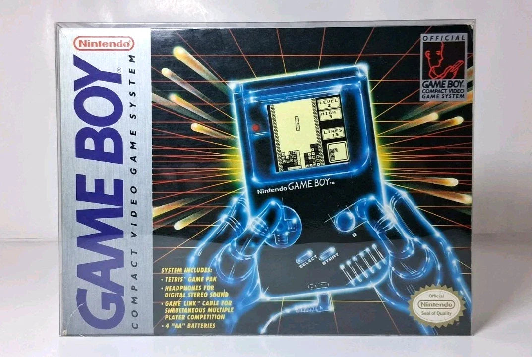 Nintendo Game Boy DMG-001 1989 Launch Edition Console CIB Tested