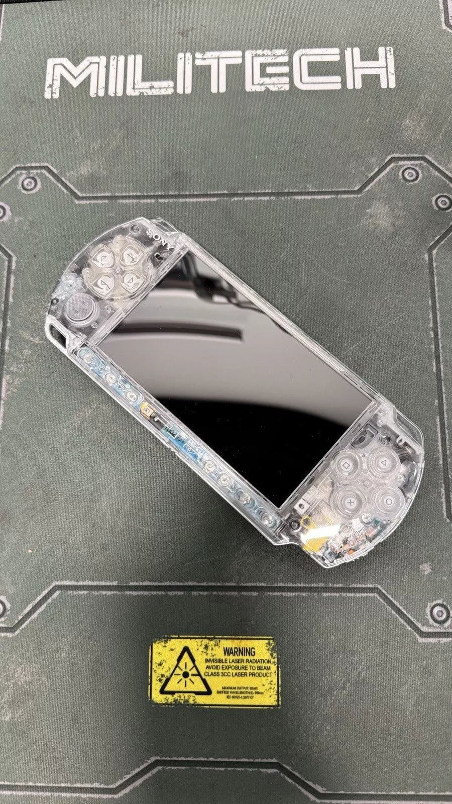 Custom PSP Console Bundle: Includes Battery, Storage, and More