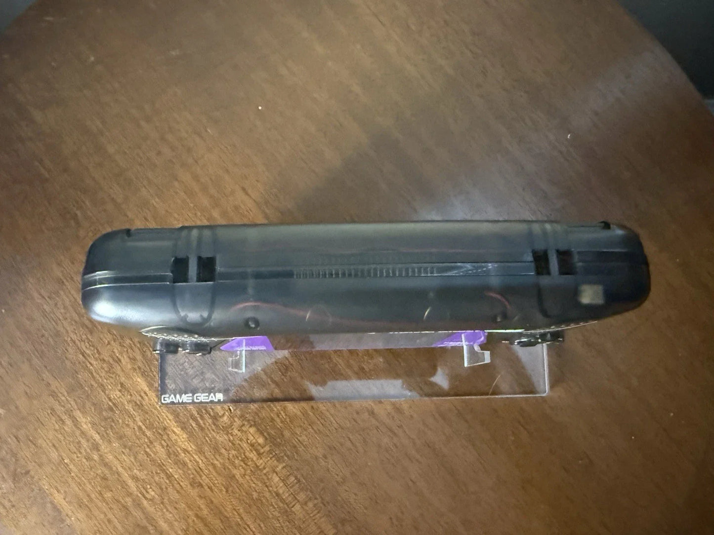 Custom Sega Game Gear – Master System Shell, R6 IPS Screen, USB-C Rechargeable, Purple Buttons, Sonic Included