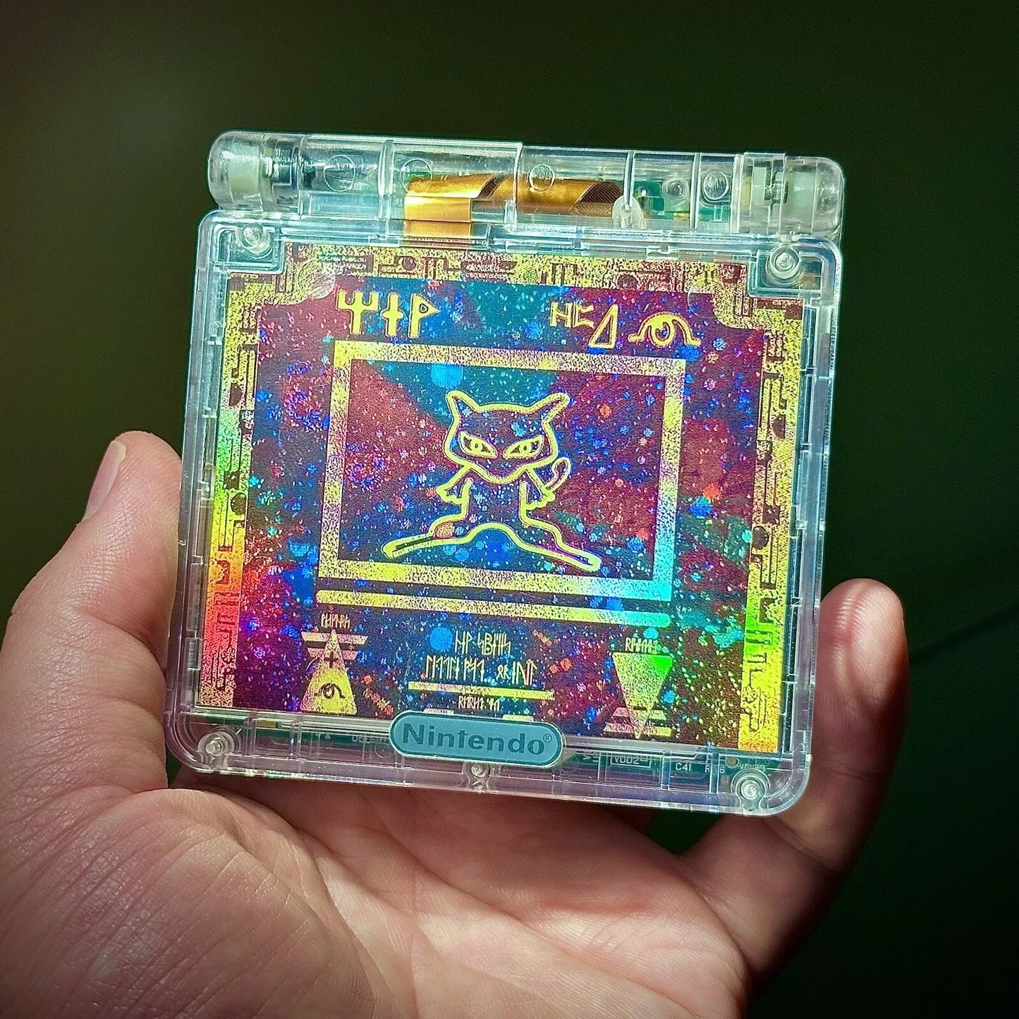 Custom Nintendo GameBoy Advance SP – IPS V5 Screen