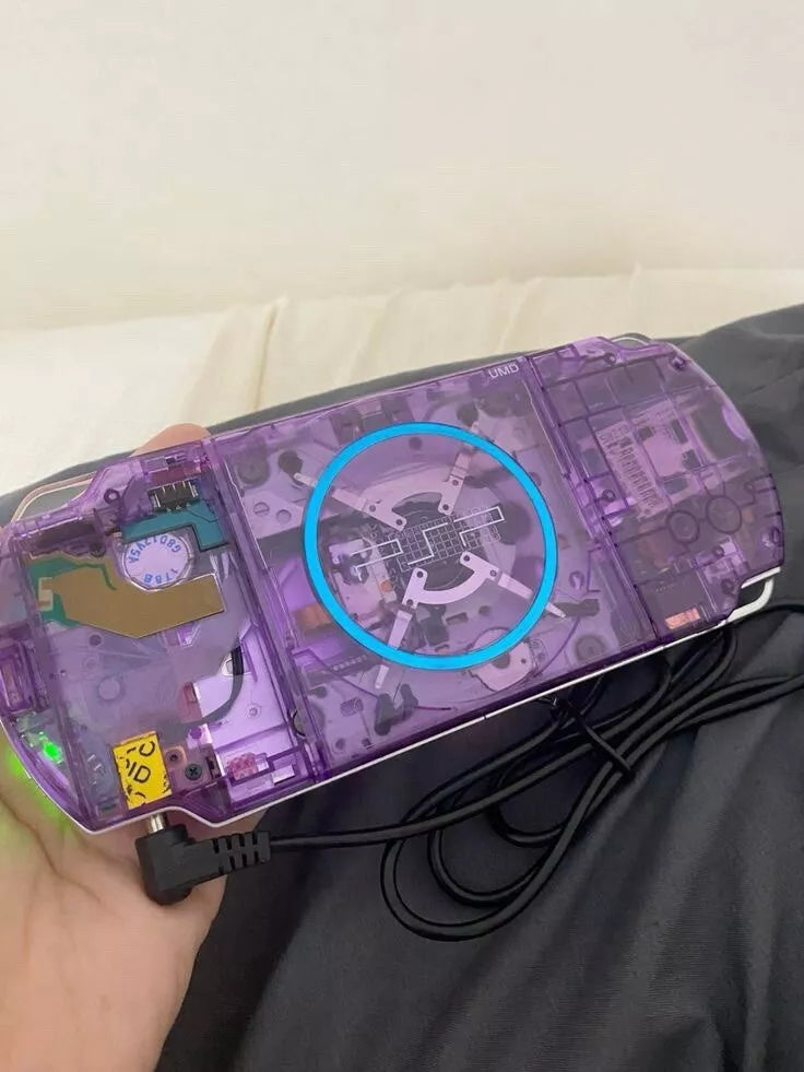 Custom PSP Console Bundle: Includes Battery, Storage, and More