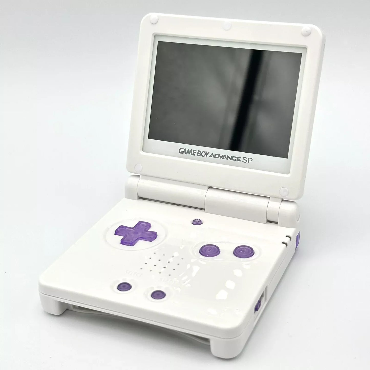 Game Boy Advance SP Custom IPS Backlit Screen UV Print Shell Mew Mewtwo Pokemon