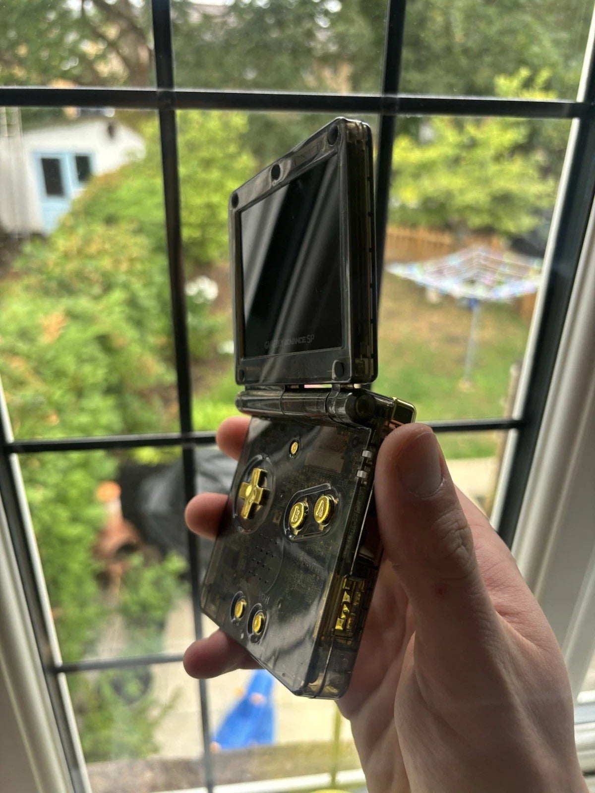 Ancient Mew Style Game Boy Advance SP - IPS V5 Screen + Improved Battery