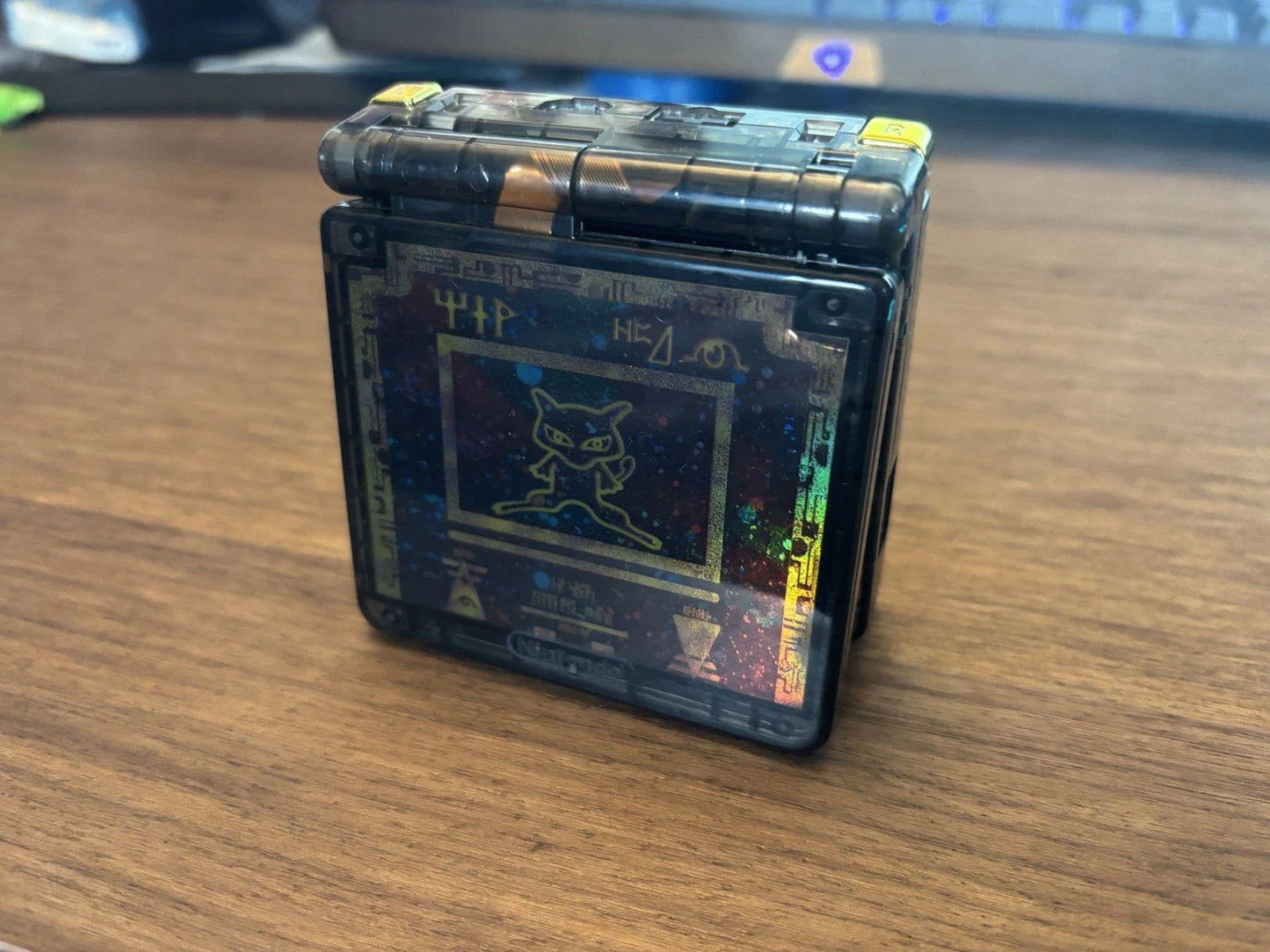 Ancient Mew Style Game Boy Advance SP - IPS V5 Screen + Improved Battery