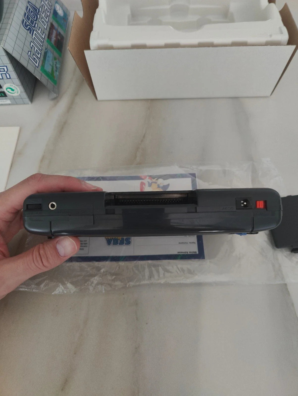 Sega Game Gear Console GG PAL Collector Like NEW