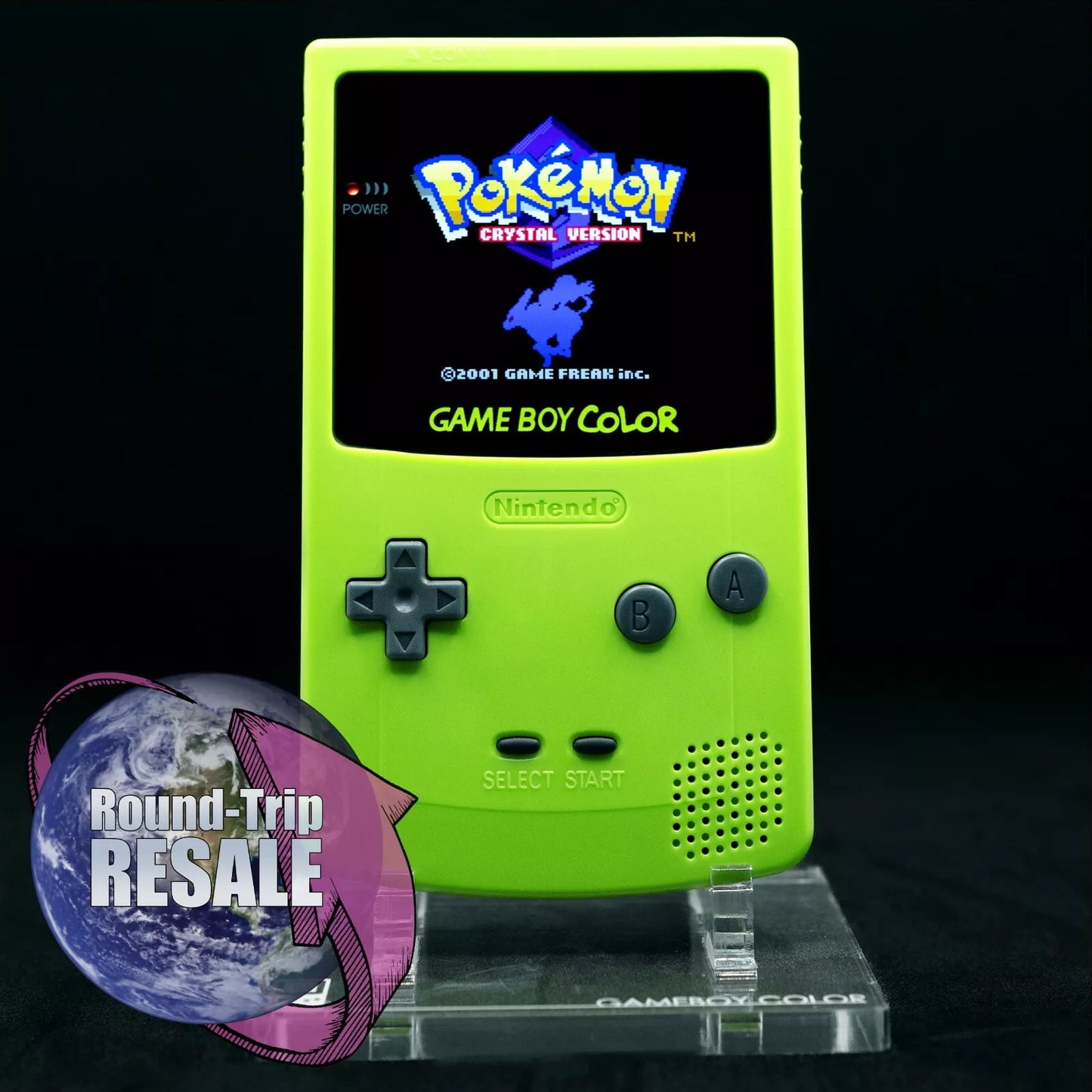 Fully Upgraded Nintendo Game Boy Color – AMOLED Screen, Rechargeable Battery, Ready to Play