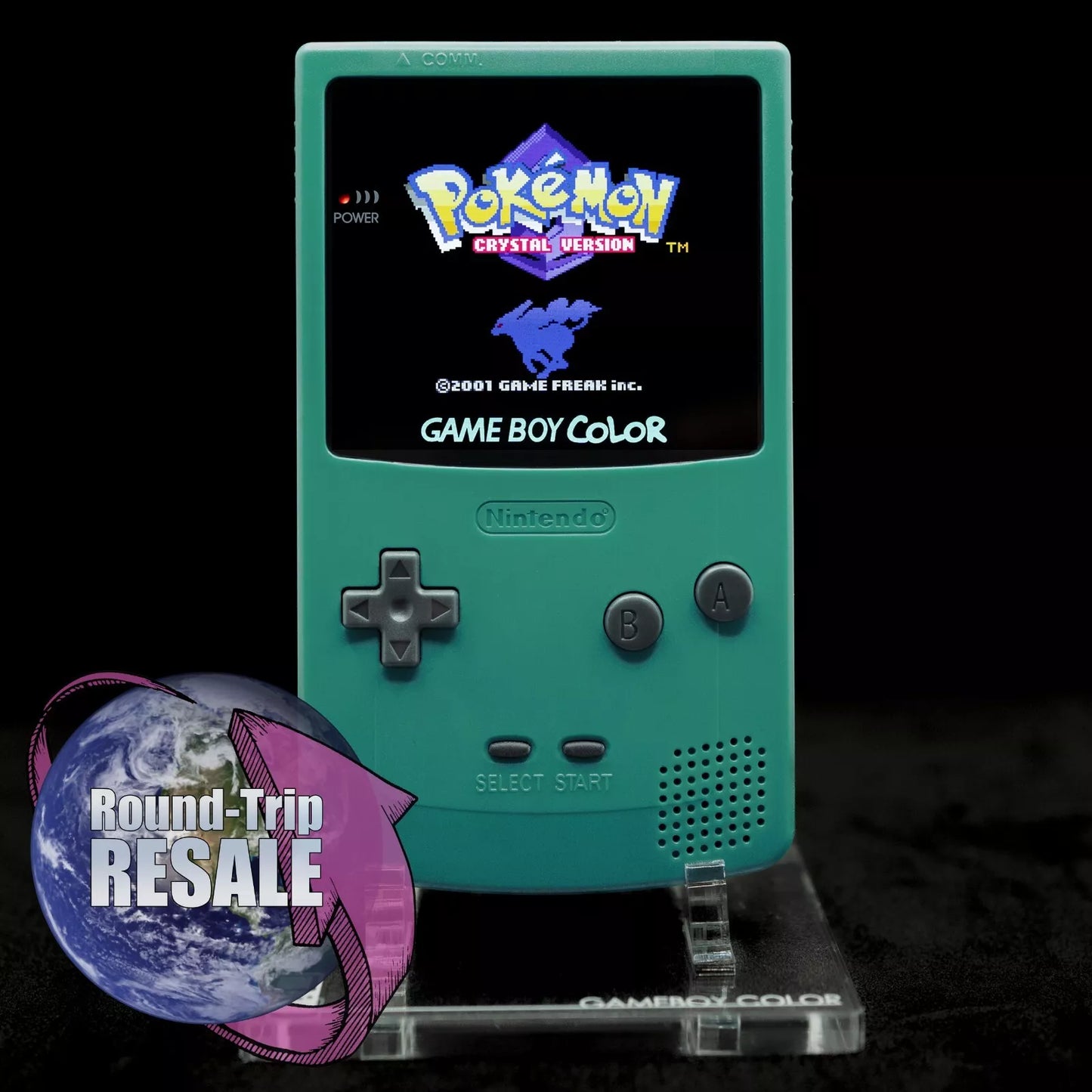 Fully Upgraded Nintendo Game Boy Color – AMOLED Screen, Rechargeable Battery, Ready to Play
