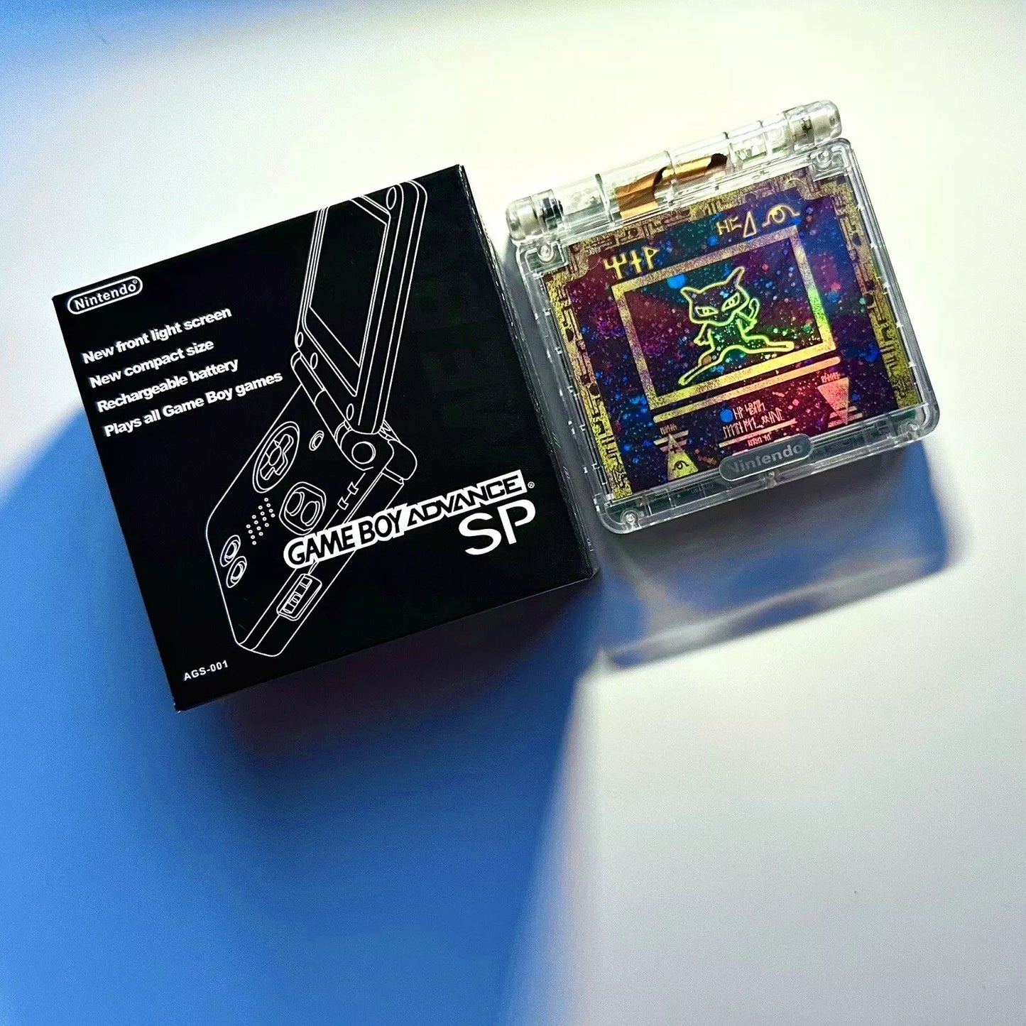 Custom Nintendo GameBoy Advance SP – IPS V5 Screen