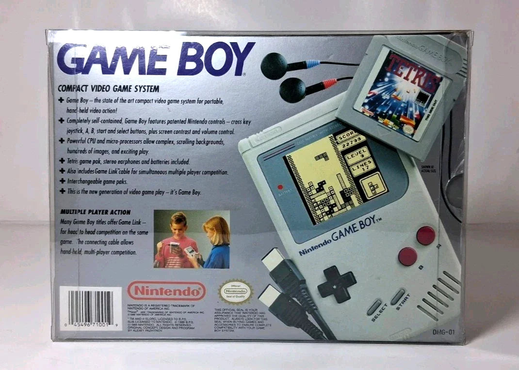 Nintendo Game Boy DMG-001 1989 Launch Edition Console CIB Tested