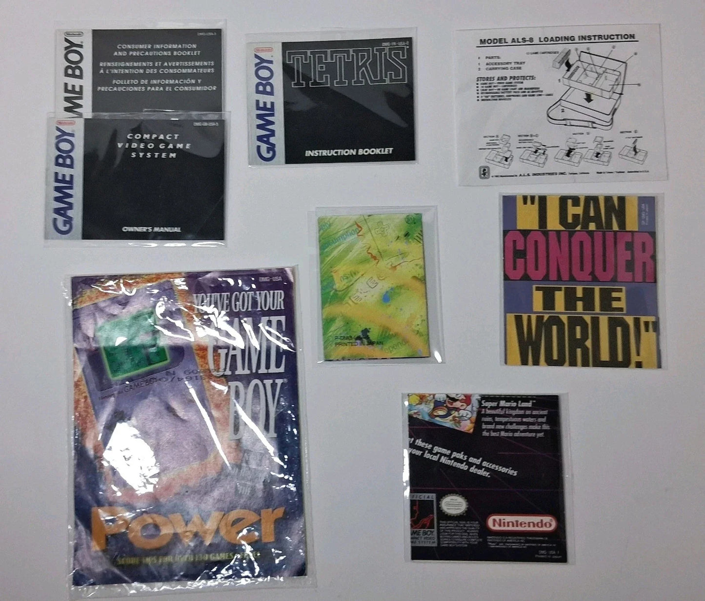 Nintendo Game Boy DMG-001 1989 Launch Edition Console CIB Tested