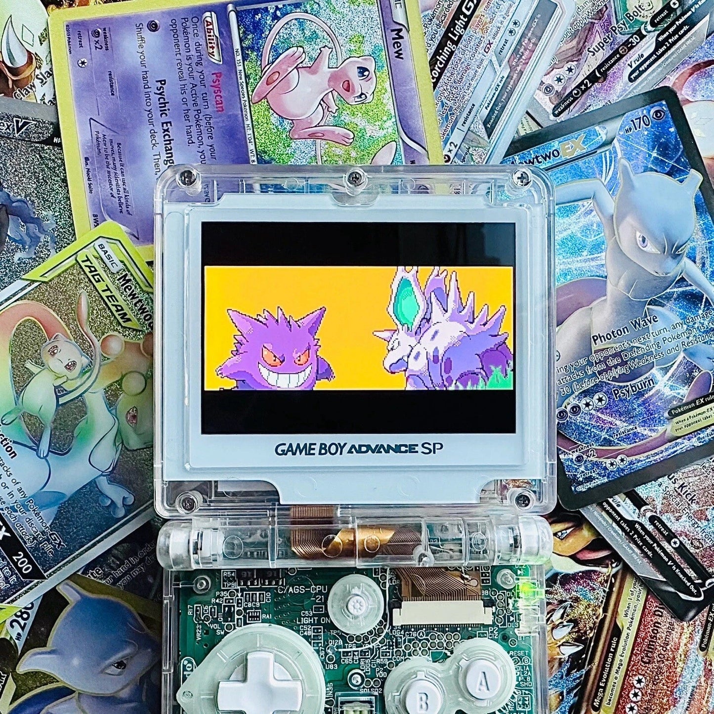 Custom Nintendo GameBoy Advance SP – IPS V5 Screen