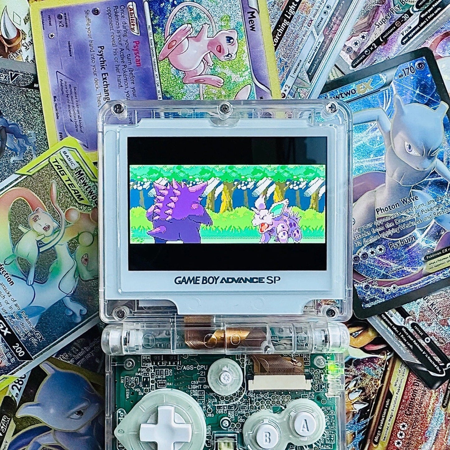 Custom Nintendo GameBoy Advance SP – IPS V5 Screen