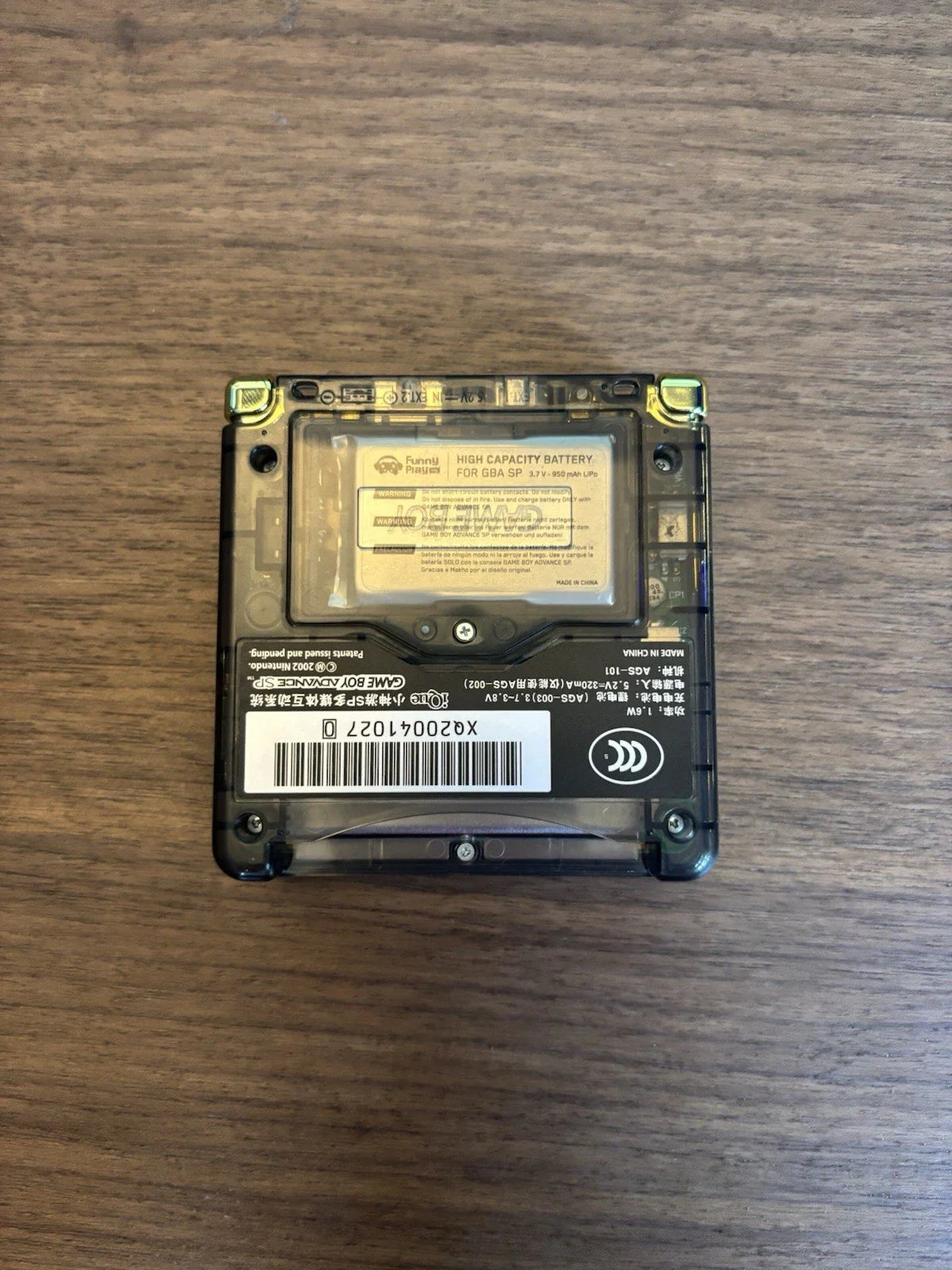 Ancient Mew Style Game Boy Advance SP - IPS V5 Screen + Improved Battery