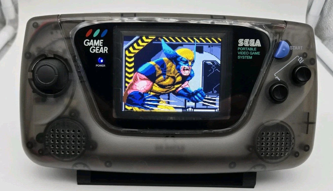 SEGA Game Gear Modded - RePCB board, Cleanscreen IPS Screen, USBC Lipos, Game