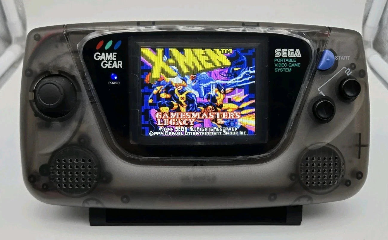 SEGA Game Gear Modded - RePCB board, Cleanscreen IPS Screen, USBC Lipos, Game