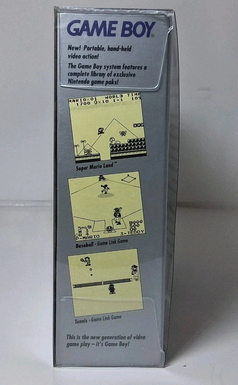 Nintendo Game Boy DMG-001 1989 Launch Edition Console CIB Tested